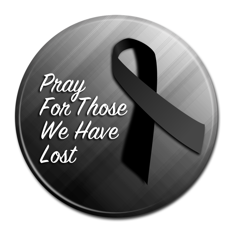 Personalized Lung Cancer Ribbon  White Cancer Ribbon – Funeral  Program-Site Funeral Programs & Templates