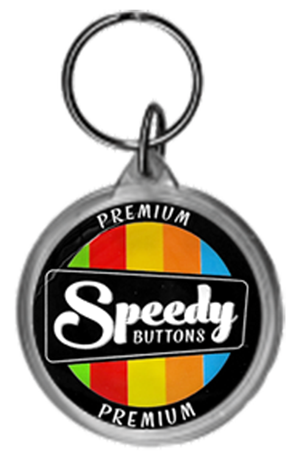 Round Premium Arcylic Key Chains | Personalized Key Chains